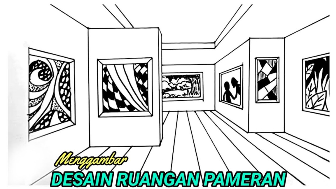 DESAIN RUANGAN PAMERAN SENI RUPA